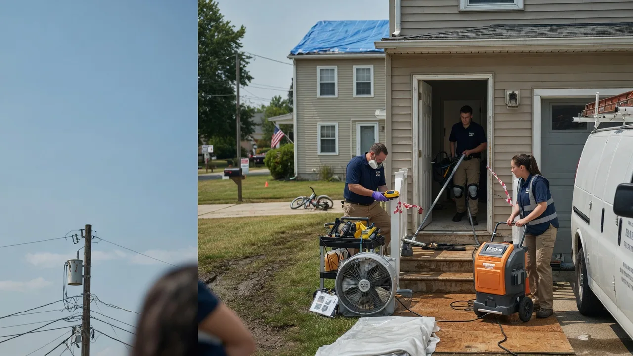 Water Damage Repair in Croswell, MI near me
